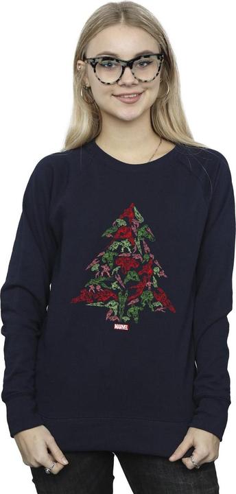Image du produit - Sweat AVENGERS CHRISTMAS TREE - Femme (XXL)