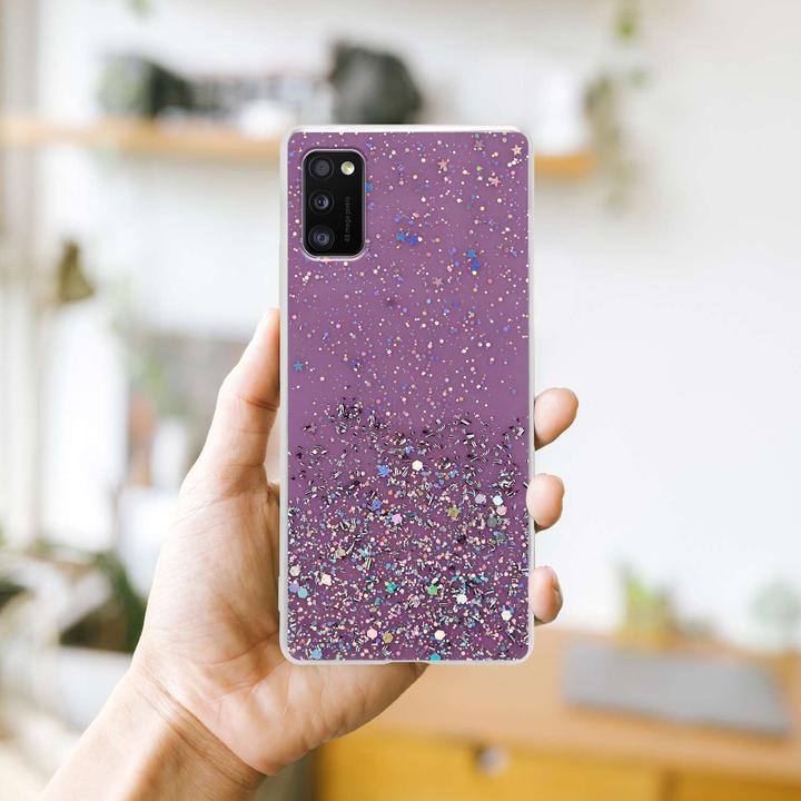 Produktbild Cadorabo TPU Cover funkelnder Glitter (Samsung Galaxy A41)
