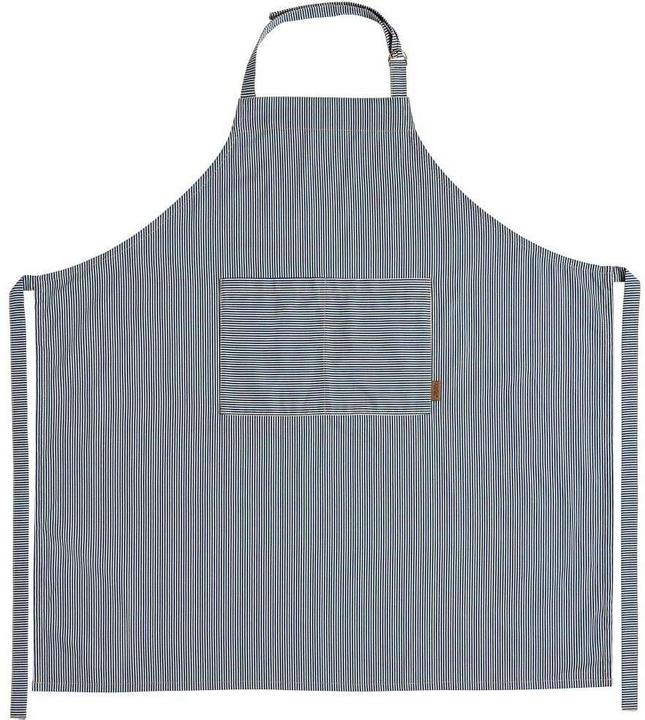 Oyoy Kochschürze Striped Denim Blau