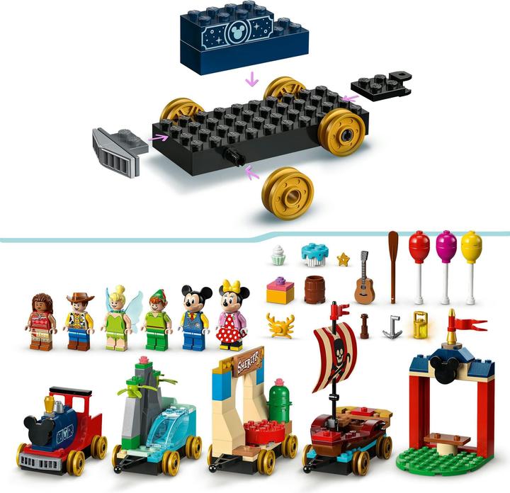 Actual product image LEGO Birthday train (43212, LEGO Disney)