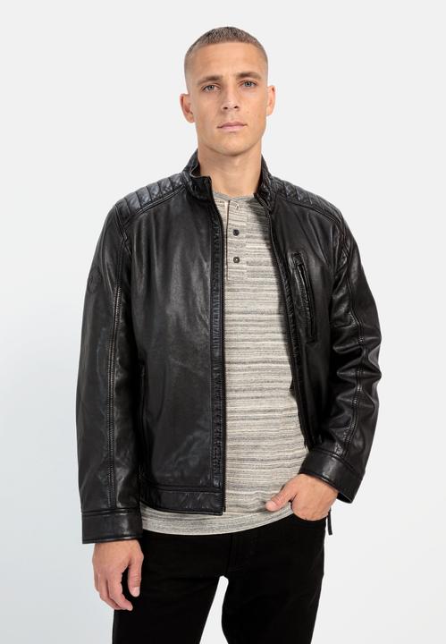 Produktbild Camel Active Lederjacke mit Stehkragen (52)