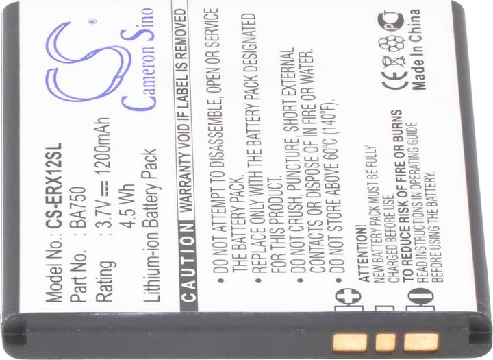 Produktbild Sony Akku Xperia arc Akku BA750 Xperia X12