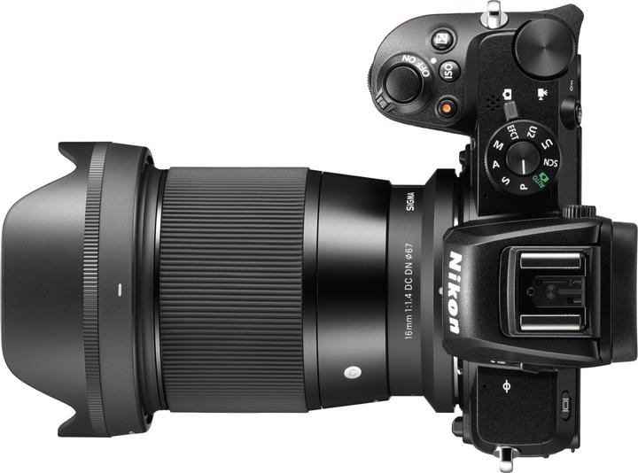 Actual product image Sigma 16mm f/1.4 DC DN Contemporary, Nikon-Z (Nikon Z, APS-C / DX)