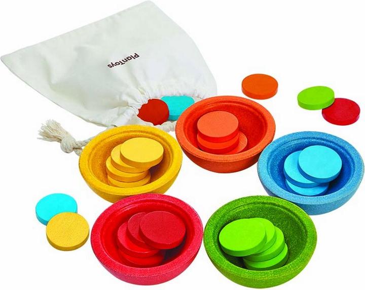 Plantoys Sorting and counting cups