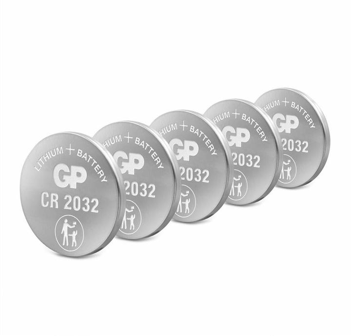 Produktbild GP Batteries Cr2032 (5 Stk., CR2032, 220 mAh)