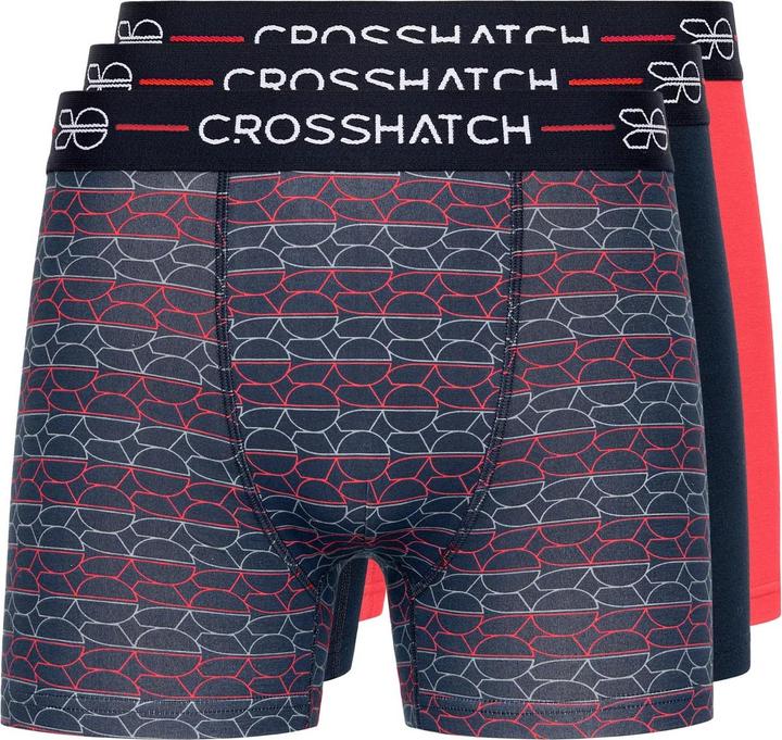 Produktbild Crosshatch Locky Boxershorts (3erPack) (S, 3er Pack)