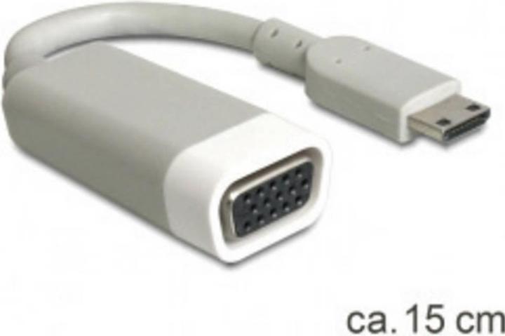 Actual product image Delock HDMI to (VGA, 15 cm)