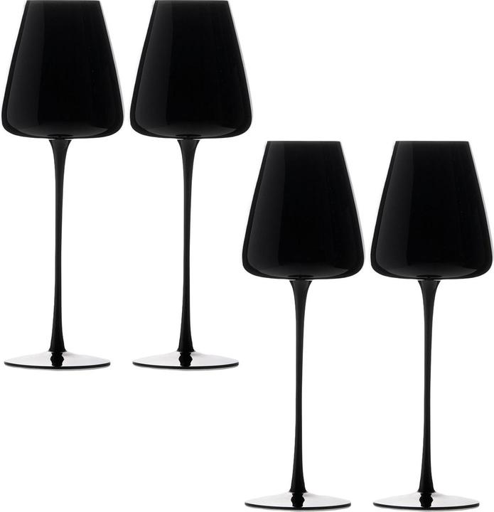 Produktbild Intirilife Wein Glas Set für Rotwein Weisswein (50 cl, 4 Gläser, Weingläser Set)