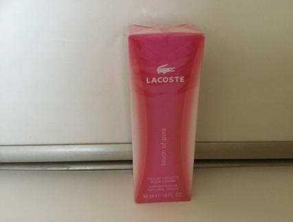 Actual product image Lacoste Touch of Pink Eau de Toilette 50ml Spray (Eau de toilette, 50 ml)