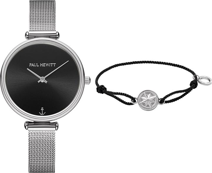 Produktbild Paul Hewitt Lagoona Mesh Perfect Match Set (Analoguhr, 36 mm)