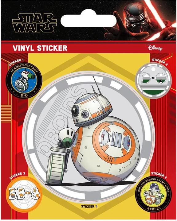 Immagine prodotto Star Wars Adesivo in vinile in confezione da 5