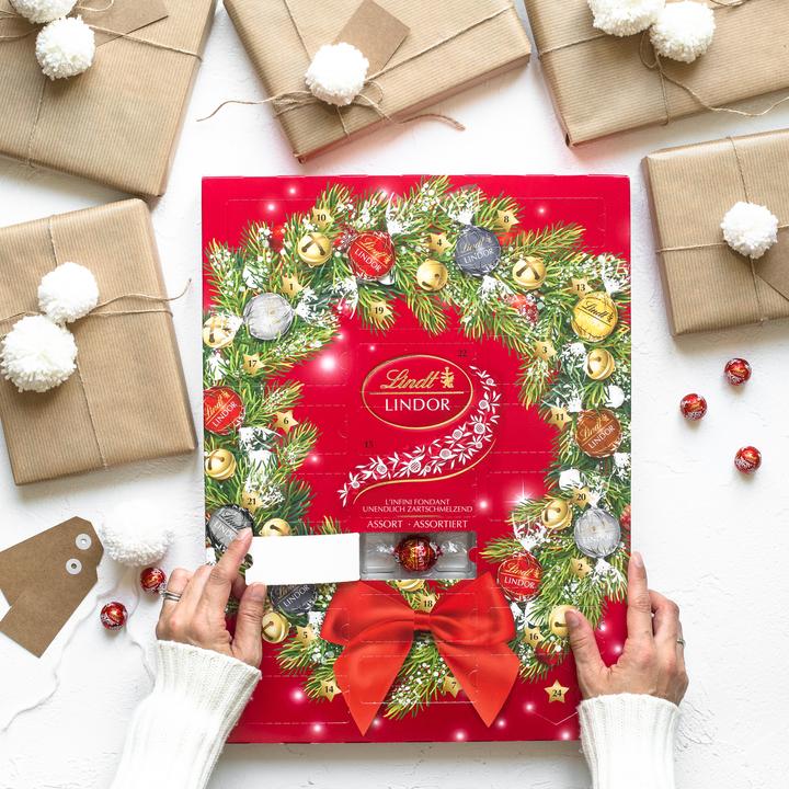 Image du produit Lindt Calendrier de l'Avent Lindor (299 g)