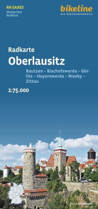Produktbild Radkarte Oberlausitz (RK-SAX03)