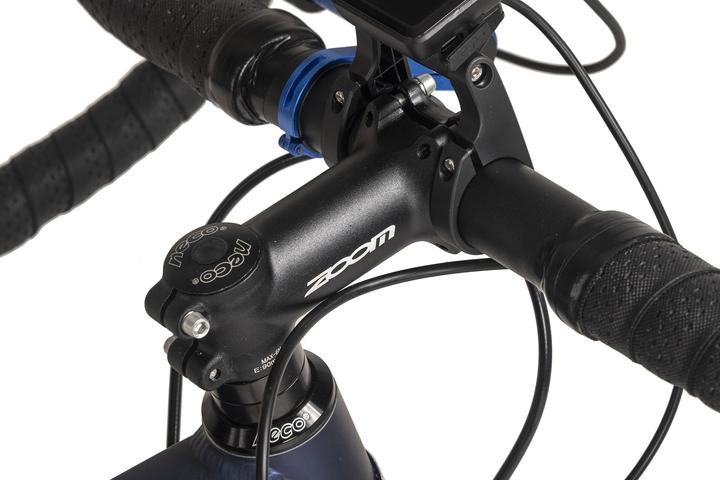 Actual product image Adore E-gravel bike 28" aluminium gravel touring bike GTR-770 rear motor 30NM / 10Ah dark blue matt (52 cm)
