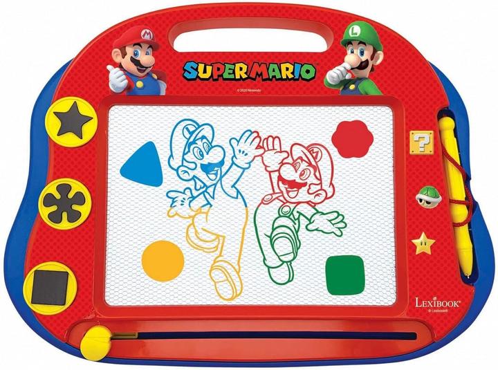 Actual product image Lexibook Magic Magnetic Super Mario Drawing Board