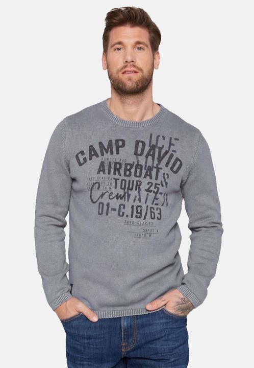 Image du produit Camp David Pullover Strickpullover R-Neck (L)