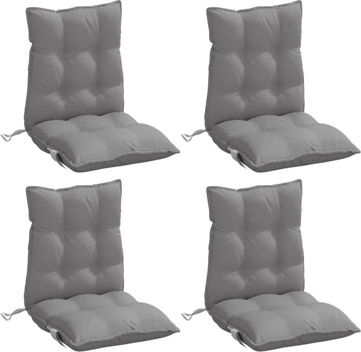 Produktbild VidaXL Niedriglehner-Auflagen 4 Stk. Oxford-Gewebe (100 x 50 x 7 cm)