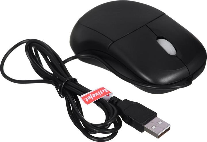 Produktbild Activejet AMY-146 Maus Beidhändig USB Typ-A Optisch 1000 DPI (Kabelgebunden)