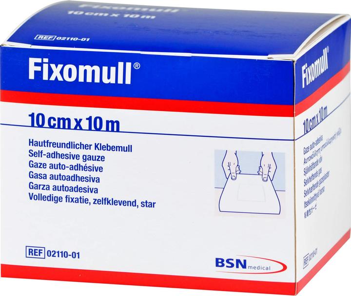 Actual product image BSN Fixomulla gauze 10cm x 10m, 1 pc (1 x)