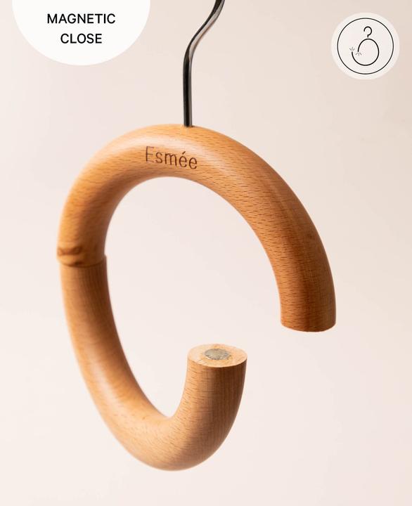 Actual product image Esmée Hanging hanger set of 3 for scarves, bags and bathroom towels (3 x)