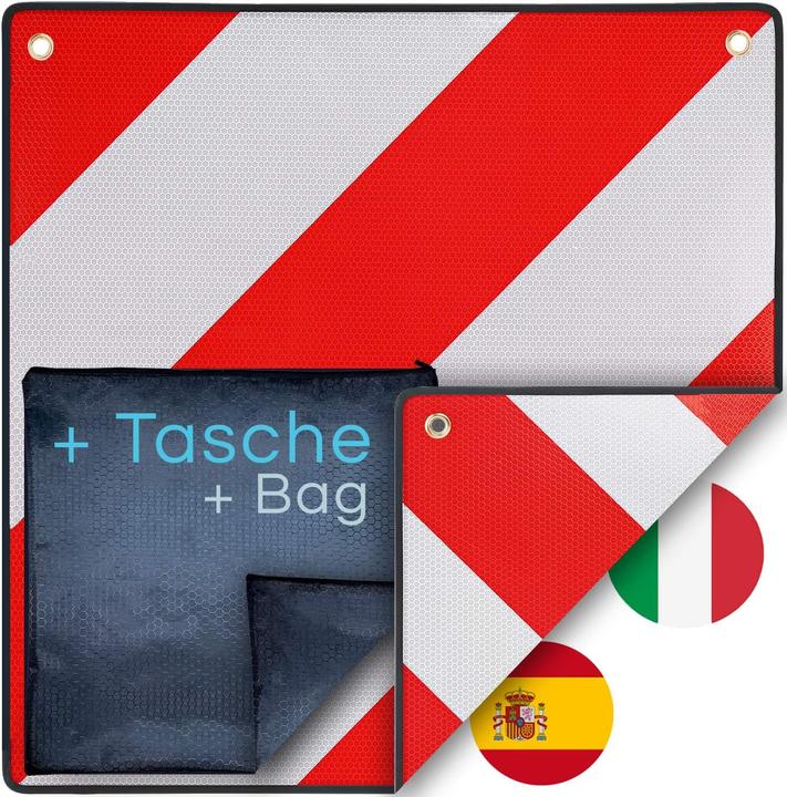 Planger Warntafel Italien und Spanien