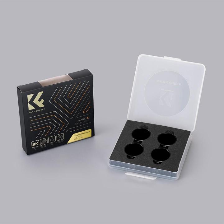 Immagine prodotto K&F Concept Kit filtri ND (8/16/32/64) (Osmo Azione 4)