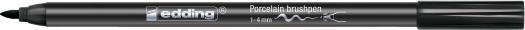 Actual product image Edding Porcelain brush pen 4200 (Black, 4 mm, 1 x)