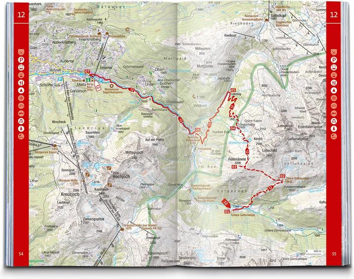 Actual product image Hiking guide Montafon, Arlberg, Silvretta, 60 tours