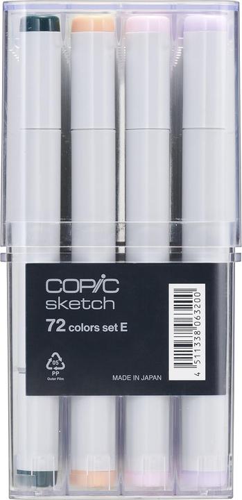 Produktbild Copic Sketch (Mehrfarbig, 72 x)
