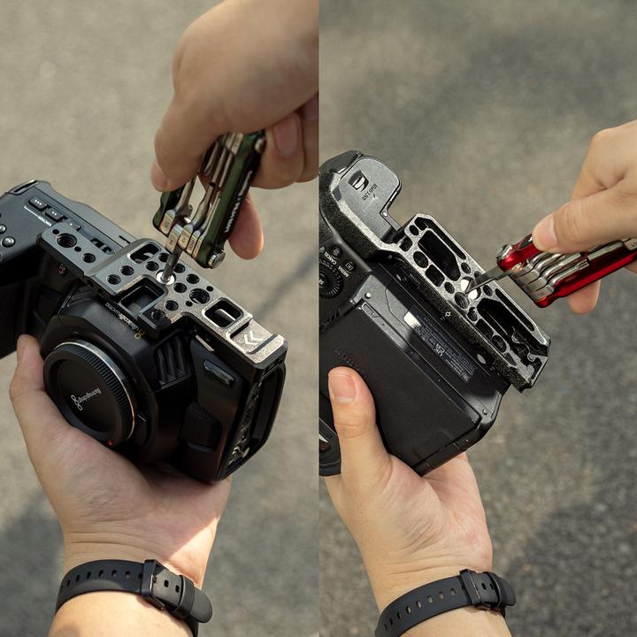 Image du produit SmallRig x FILM RIOT 10 in 1 Detent Folding Multi Tool Kit (Red) 4813