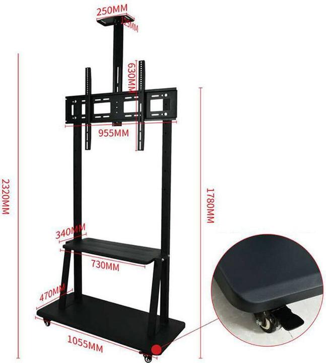 Actual product image Large Format TV Stand 42-100' Max (100", 120 kg)