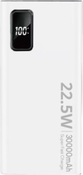 Immagine prodotto SIGN Super Powerbank 30000mAh, 22.5W - Bianco (22.50 W)