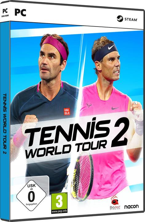 Produktbild Nacon Gaming Tennis World Tour 2 (PC, Multilingual)