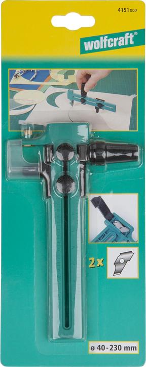 Produktbild wolfcraft wolfcraft 1 Kreisschneider aus Kunststoff (Cutter)
