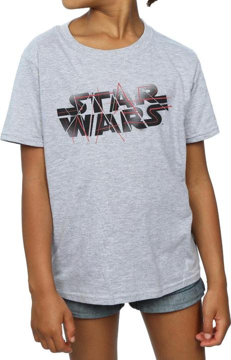 Produktbild Star Wars The Last Jedi Spray Logo TShirt Mädchen (140, 146)