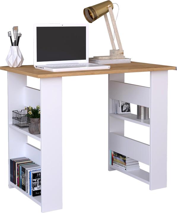 Actual product image VCM Wooden Desk Computer Table Work Desk Office Table Efilo (90 x 56 x 74 cm)