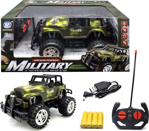 Image du produit Askato Jeep militaire RC télécommandée