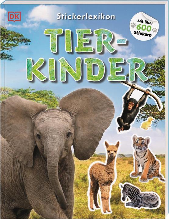 Actual product image Sticker Lexicon. Animal children
