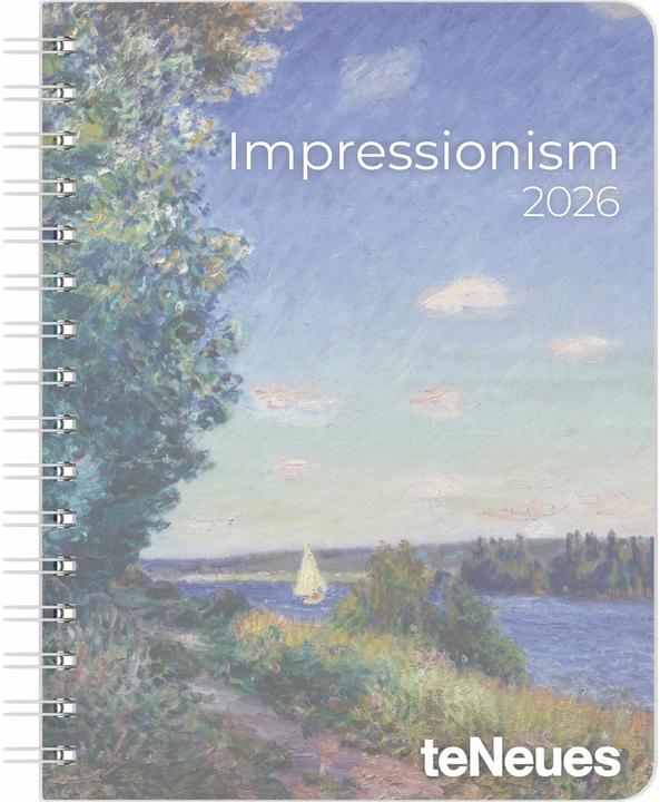 Immagine prodotto Impressionism2026-Diary-Buchkalender-Taschenkalender-Kunstkalender-16 (16,5 x 21,5 cm, Olandese, Spagnolo, Francese, Inglese, Italiano, Tedesco)