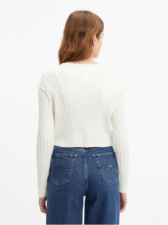 Produktbild Tommy Hilfiger TJW Reg Rib Pullover mit V-Ausschnitt (M)