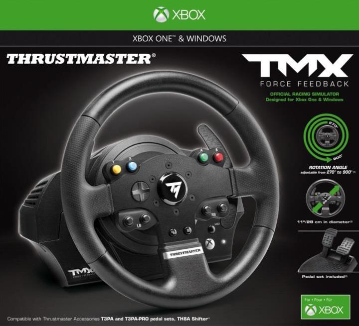Image du produit Thrustmaster TMX Wheel Force Feedback (PC, Xbox One X, Xbox Series X, Xbox One S, Xbox Series S)