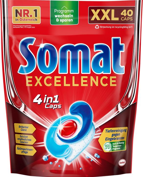 Somat Excellence 4in1 (Gel, 40 Waschgänge)