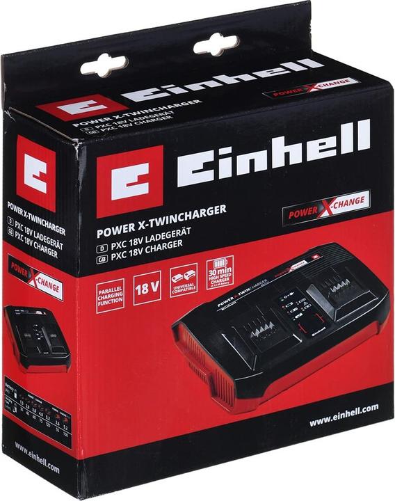 Actual product image Einhell Power-X Twincharger (18 V)