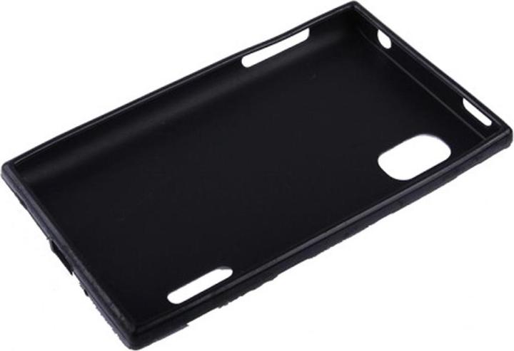 Actual product image König Design Protective cover TPU dots Case for mobile LG Optimus L5 / E610 (Optimus L5)
