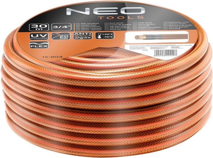 Produktbild Neo Tools Garden Hose Economic 3/4 "30m 4 Layers (15-804) (30 m, 101.60 mm)