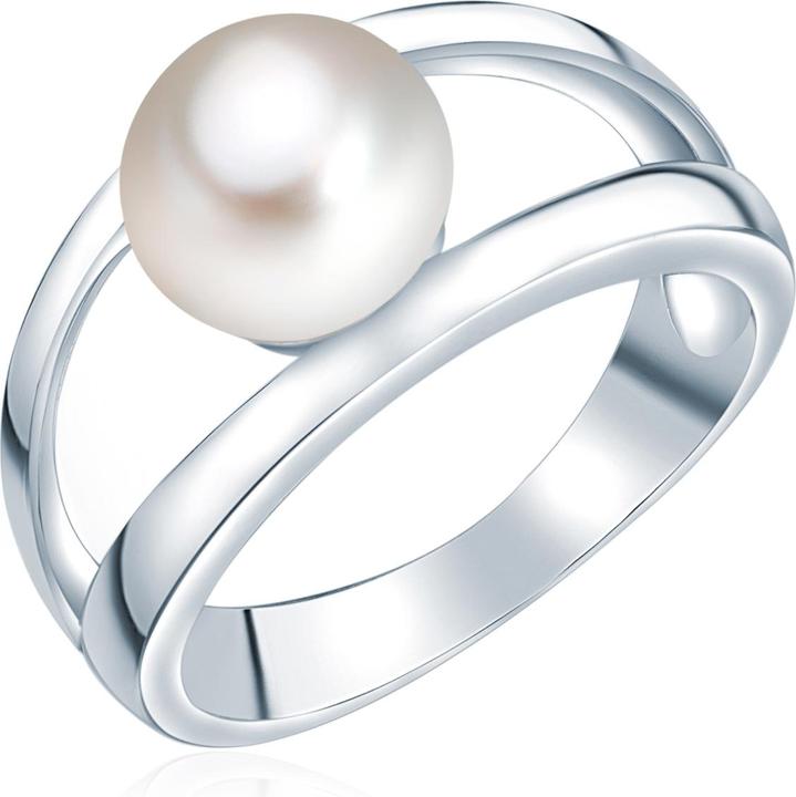 Valero Pearls Damen Sterling Silber Süsswasser-Zuchtperle silber - 3844