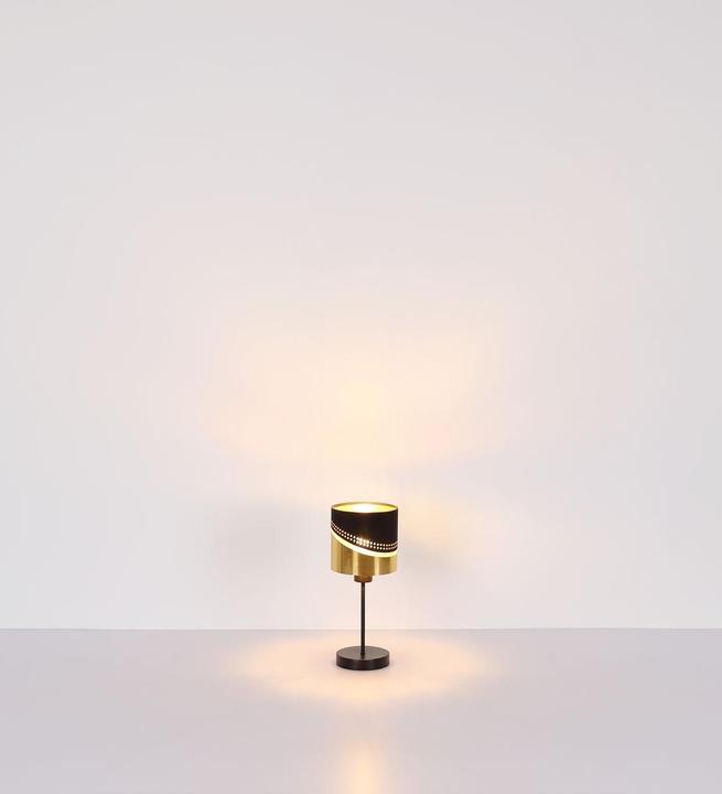 Actual product image Globo Table Lamp Metal Black Matt, 1xe27 (E27)