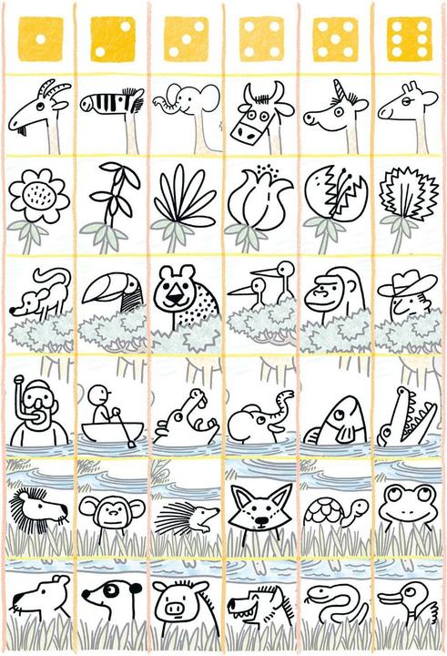 Produktbild Mein lustiges grosses Malspielbuch: Würfeln & Malen (ab 7 Jahren)
