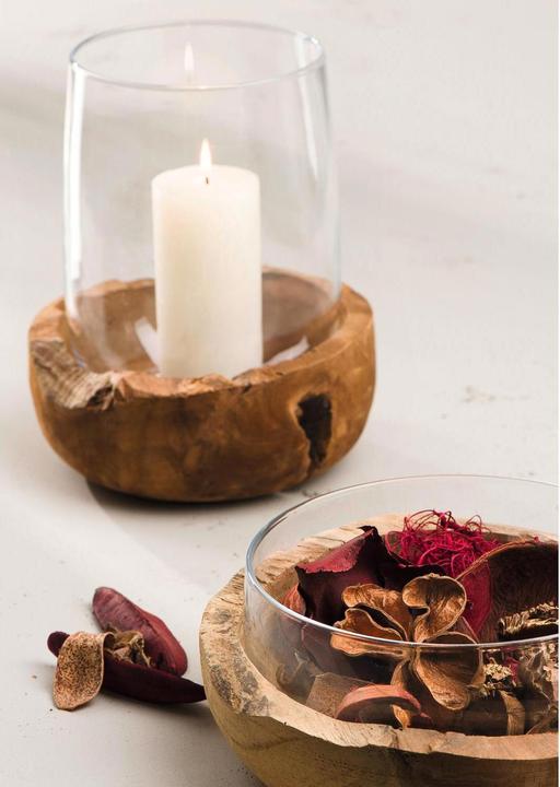 Immagine prodotto Leonardo Terra bowl con base in teak (21 x 29 x 30 cm)