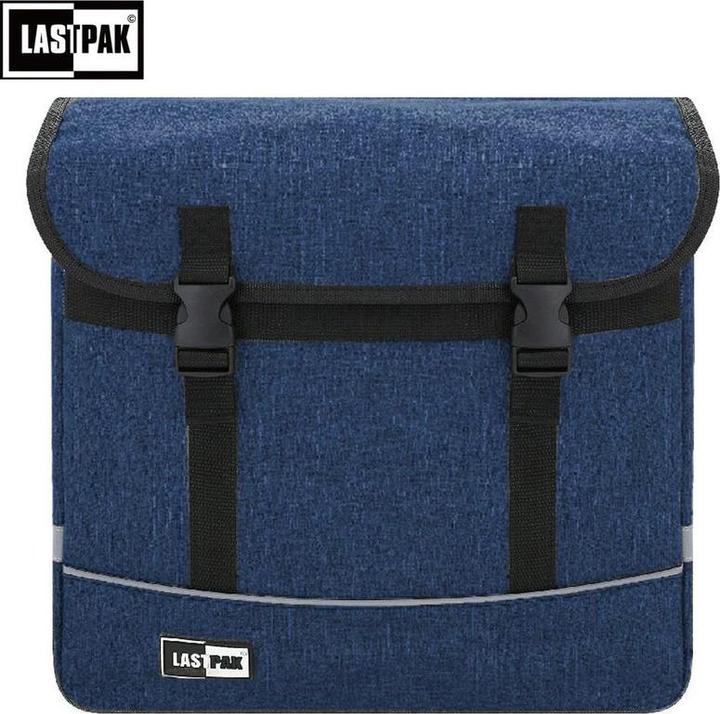 Image du produit Lastpak Sacoche de vélo double 35 litres en toile bleue (35 l, Sacoches)